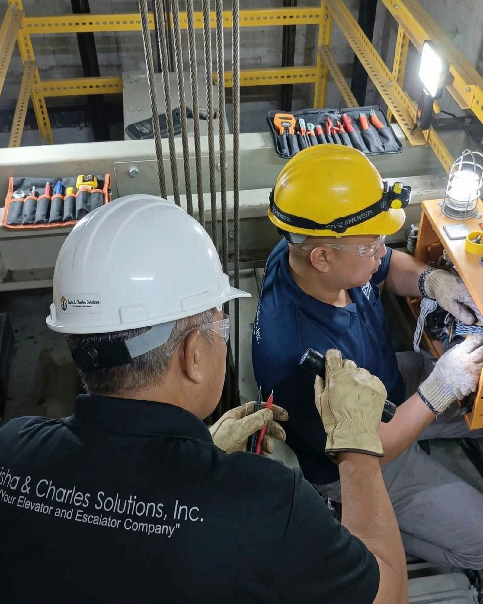 Modern elevator installation