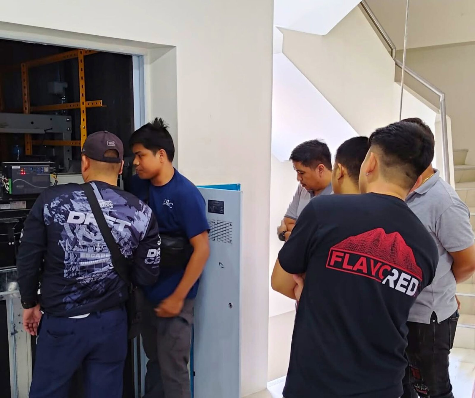 Modern elevator installation